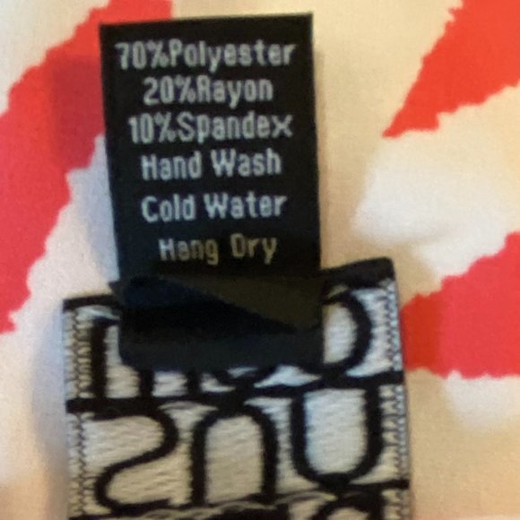 NWT Clara Sun Woo Abstract Stripes + Dots Tunic Parachute Hem Resortwear Top-M - Picture 12 of 14